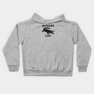 Murder Log Kids Hoodie